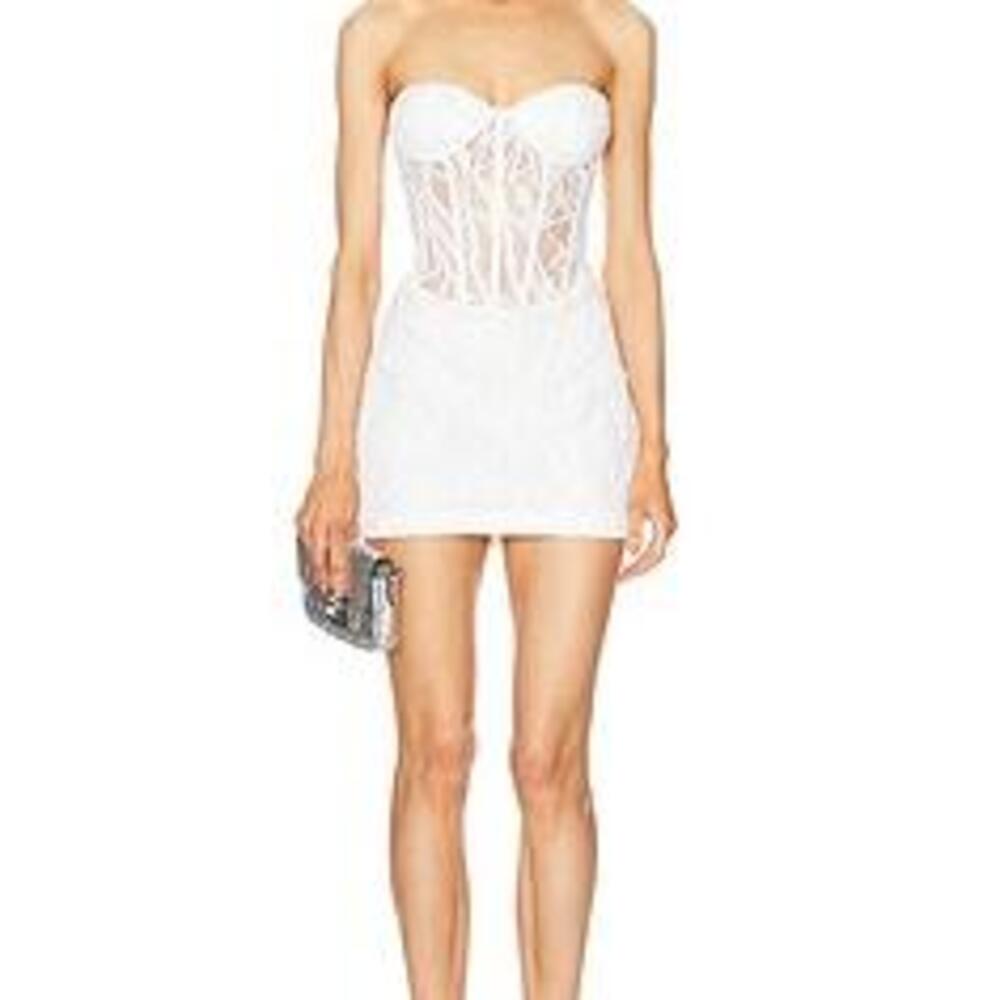 Retrofete Lael Dress In White